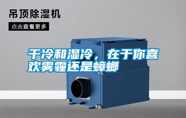 干冷和濕冷，在于你喜歡霧霾還是蟑螂