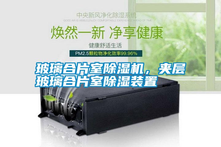 玻璃合片室除濕機，夾層玻璃合片室除濕裝置