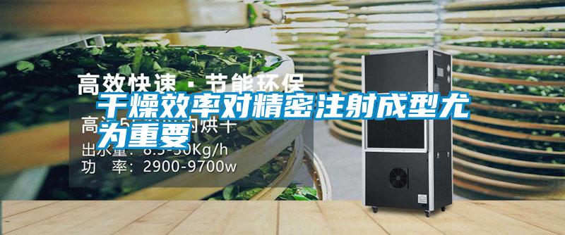 干燥效率對(duì)精密注射成型尤為重要