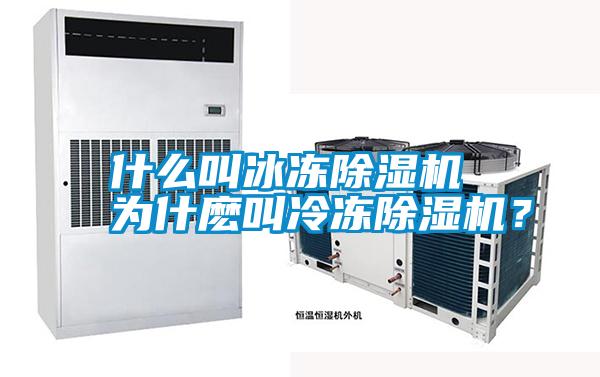 什么叫冰凍除濕機(jī) 為什麼叫冷凍除濕機(jī)？