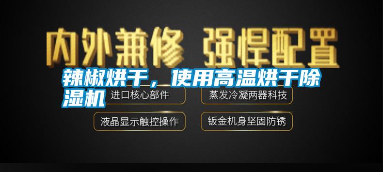 辣椒烘干，使用高溫烘干除濕機(jī)