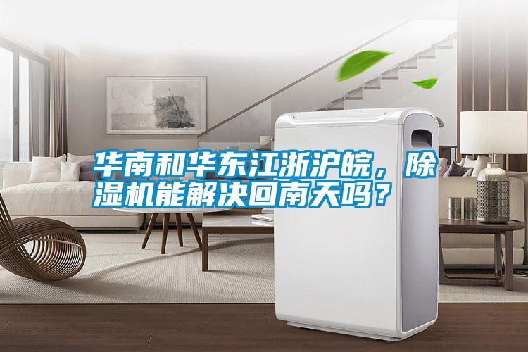 華南和華東江浙滬皖，除濕機(jī)能解決回南天嗎？