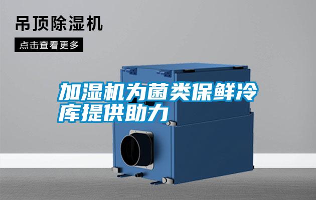 加濕機(jī)為菌類保鮮冷庫(kù)提供助力