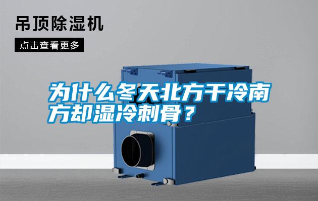 為什么冬天北方干冷南方卻濕冷刺骨？
