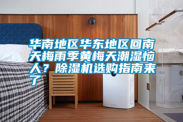 華南地區(qū)華東地區(qū)回南天梅雨季黃梅天潮濕惱人？除濕機(jī)選購(gòu)指南來(lái)了