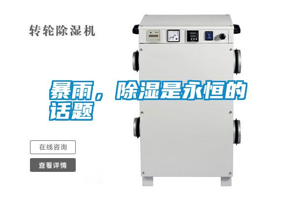 暴雨，除濕是永恒的話題