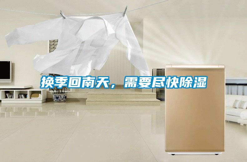 換季回南天，需要盡快除濕