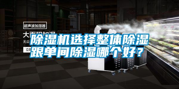 除濕機(jī)選擇整體除濕跟單間除濕哪個(gè)好？