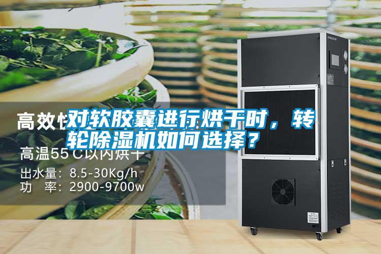 對軟膠囊進(jìn)行烘干時，轉(zhuǎn)輪除濕機(jī)如何選擇？