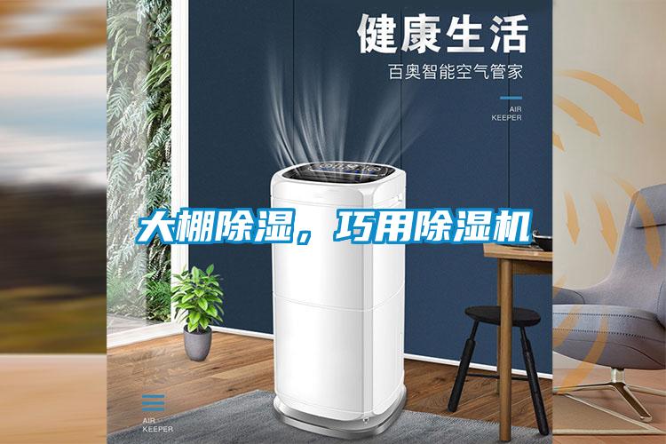 大棚除濕，巧用除濕機