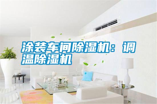 涂裝車間除濕機：調(diào)溫除濕機