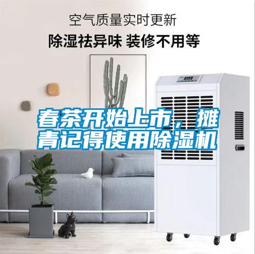 春茶開始上市，攤青記得使用除濕機(jī)