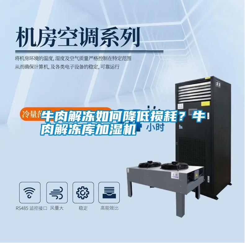 牛肉解凍如何降低損耗？牛肉解凍庫(kù)加濕機(jī)