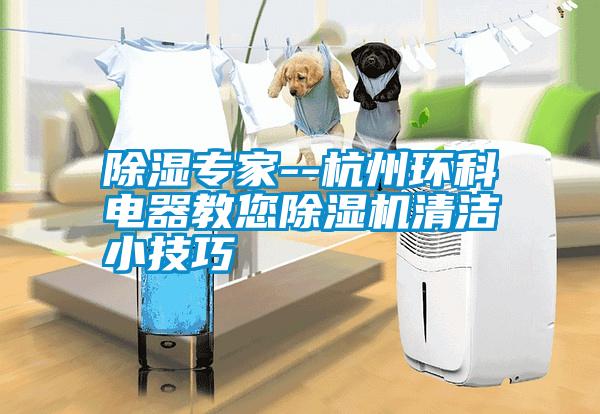除濕專(zhuān)家--杭州環(huán)科電器教您除濕機(jī)清潔小技巧