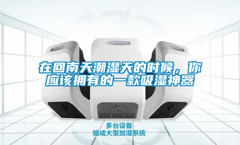在回南天潮濕天的時(shí)候，你應(yīng)該擁有的一款吸濕神器