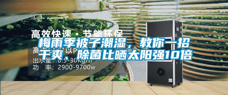 梅雨季被子潮濕，教你一招干爽、除菌比曬太陽強(qiáng)10倍