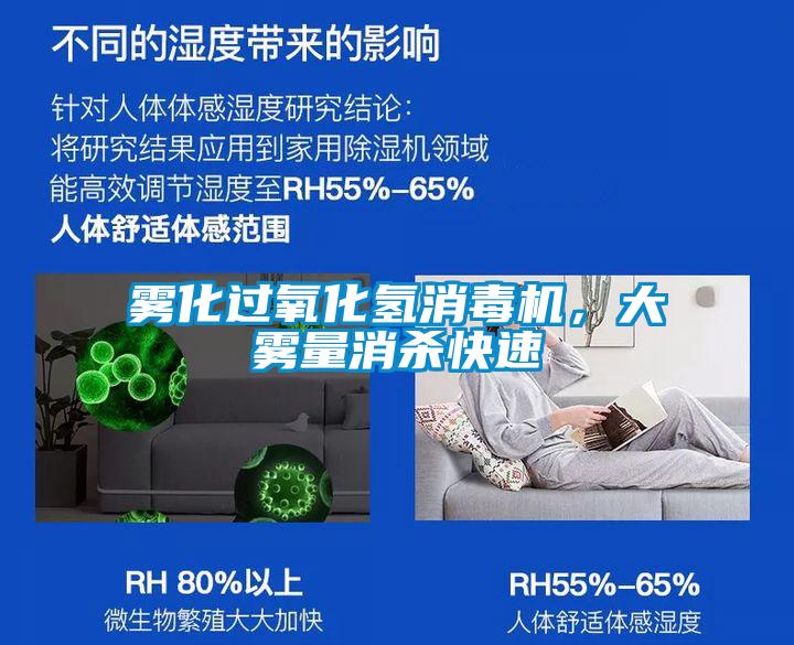 霧化過氧化氫消毒機(jī)，大霧量消殺快速