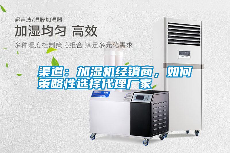 渠道：加濕機(jī)經(jīng)銷商，如何策略性選擇代理廠家