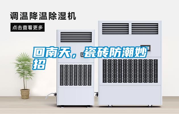 回南天，瓷磚防潮妙招
