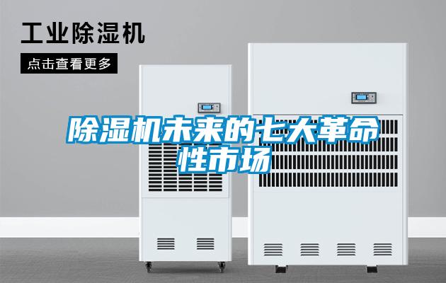 除濕機(jī)未來的七大革命性市場(chǎng)