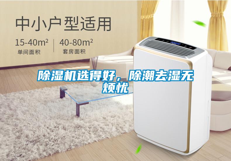 除濕機(jī)選得好，除潮去濕無煩憂