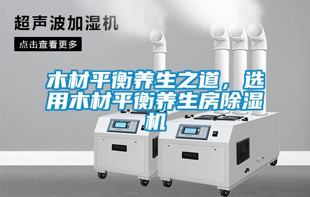 木材平衡養(yǎng)生之道，選用木材平衡養(yǎng)生房除濕機
