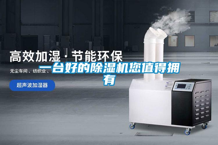 一臺(tái)好的除濕機(jī)您值得擁有