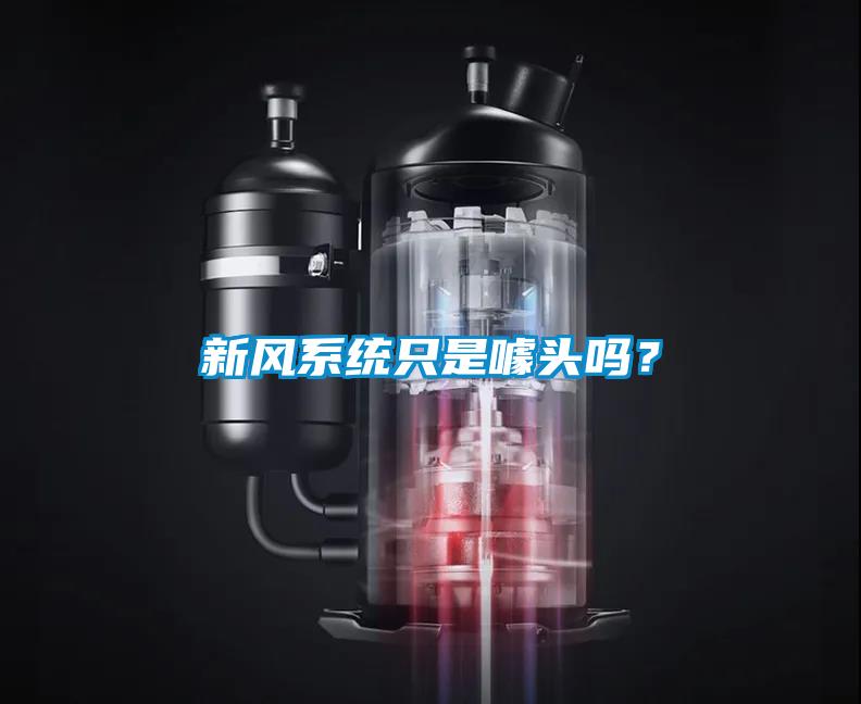 新風系統(tǒng)只是噱頭嗎？