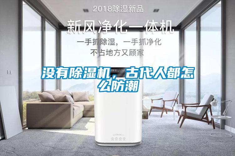 沒有除濕機，古代人都怎么防潮