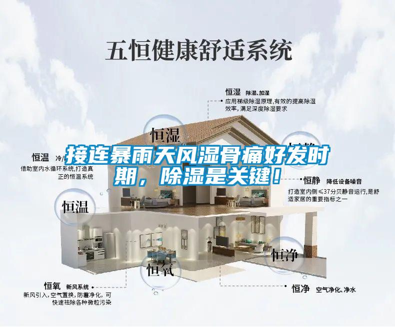 接連暴雨天風(fēng)濕骨痛好發(fā)時期，除濕是關(guān)鍵！