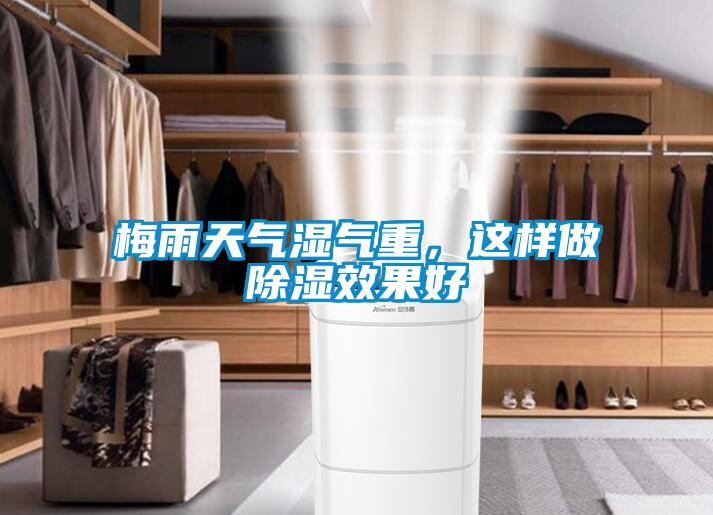 梅雨天氣濕氣重，這樣做除濕效果好