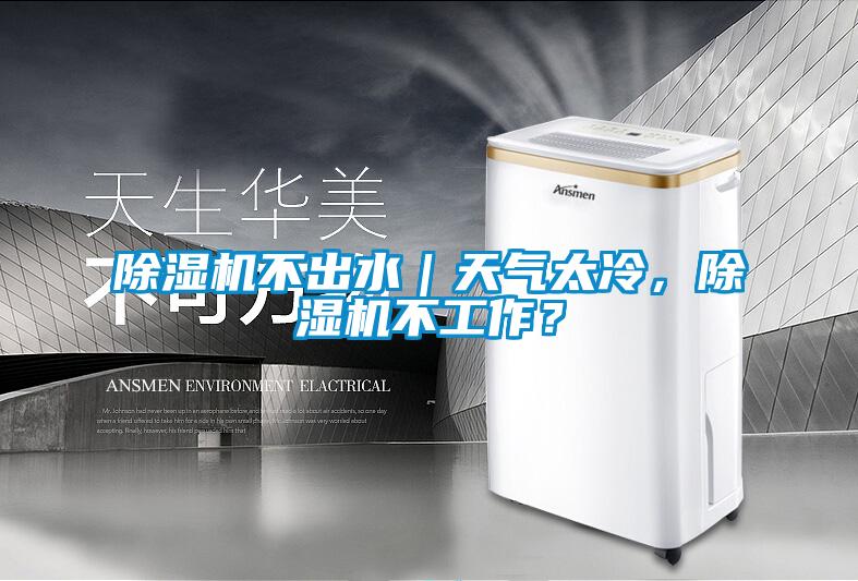 除濕機不出水｜天氣太冷，除濕機不工作？