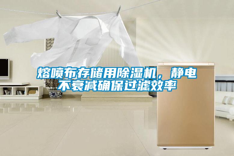 熔噴布存儲用除濕機，靜電不衰減確保過濾效率