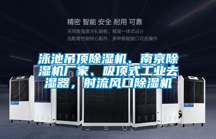 泳池吊頂除濕機(jī)、南京除濕機(jī)廠家、吸頂式工業(yè)去濕器，射流風(fēng)口除濕機(jī)