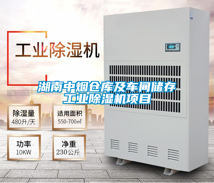 湖南中煙倉庫及車間儲存工業(yè)除濕機項目