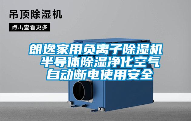 朗逸家用負(fù)離子除濕機(jī) 半導(dǎo)體除濕凈化空氣 自動(dòng)斷電使用安全