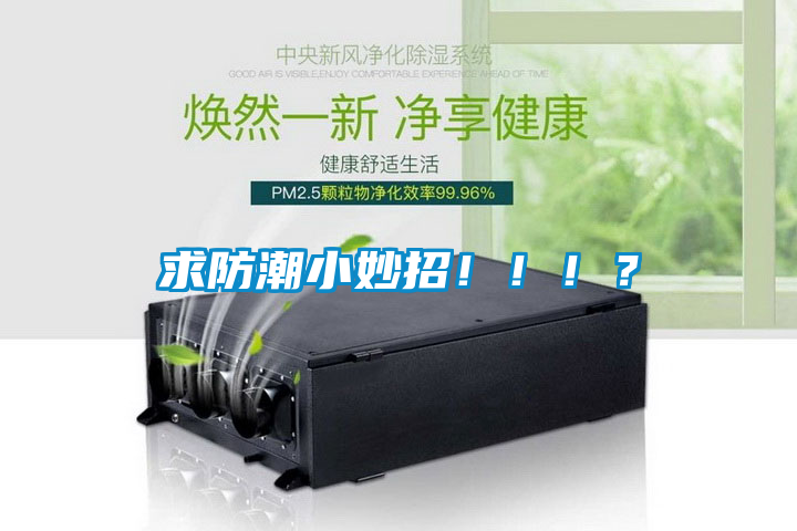 求防潮小妙招！?。?？