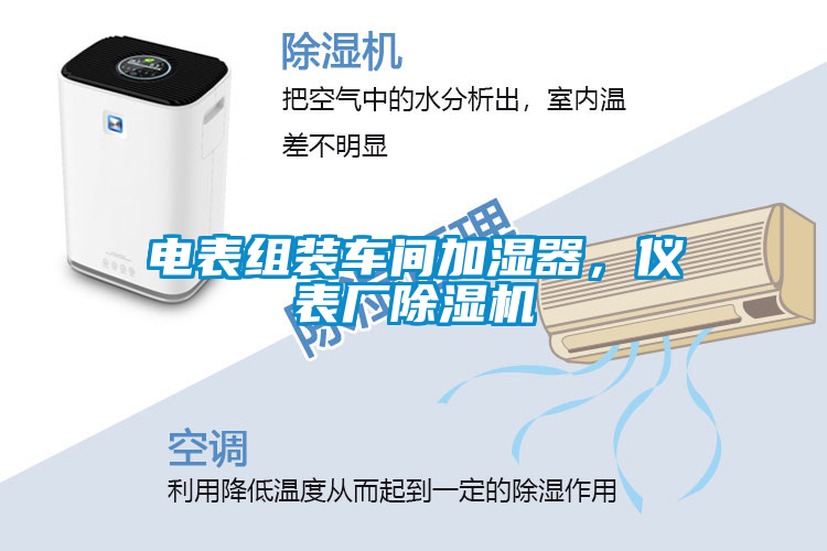 電表組裝車間加濕器，儀表廠除濕機(jī)