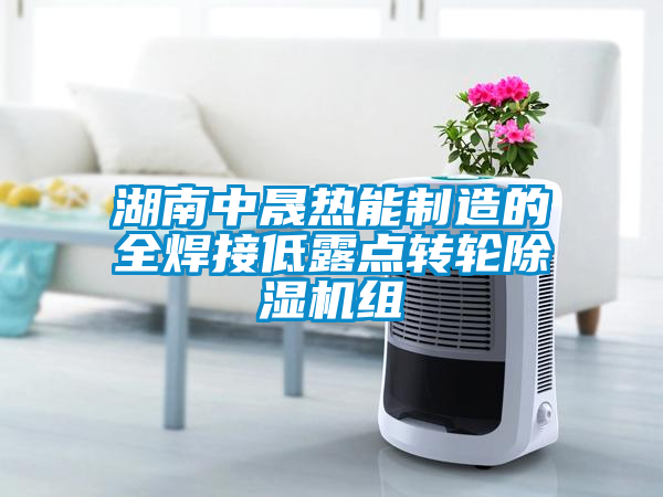 湖南中晟熱能制造的全焊接低露點轉輪除濕機組