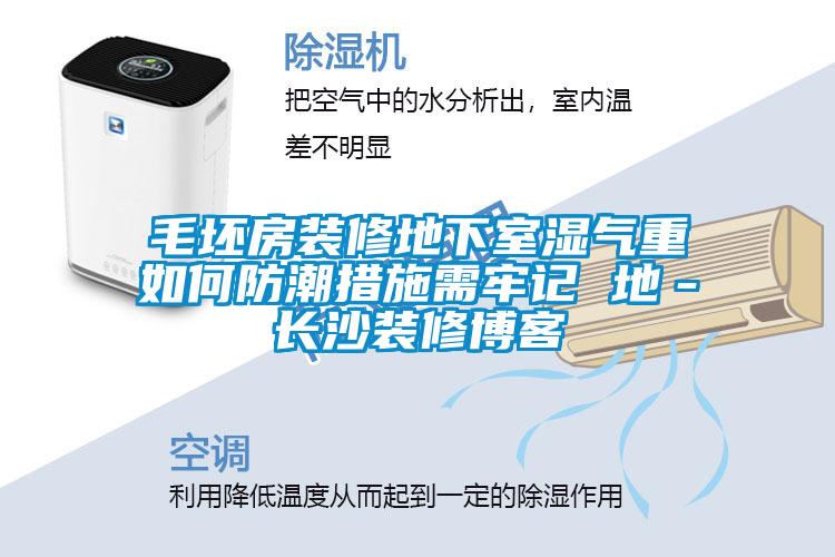 毛坯房裝修地下室濕氣重如何防潮措施需牢記 地－長(zhǎng)沙裝修博客