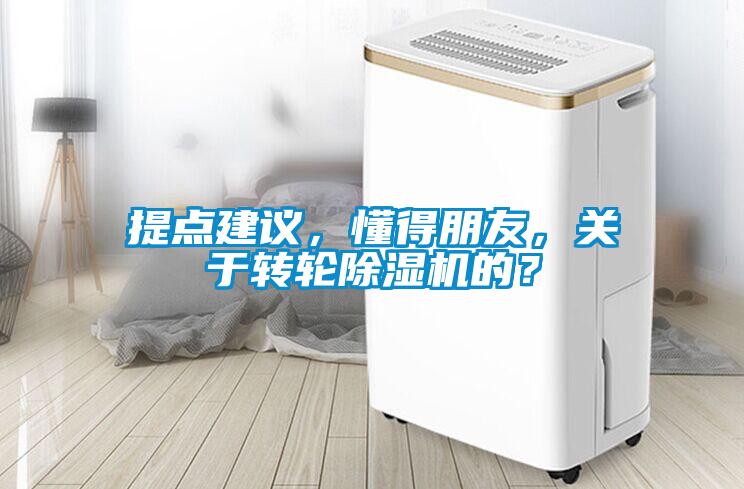提點(diǎn)建議，懂得朋友，關(guān)于轉(zhuǎn)輪除濕機(jī)的？
