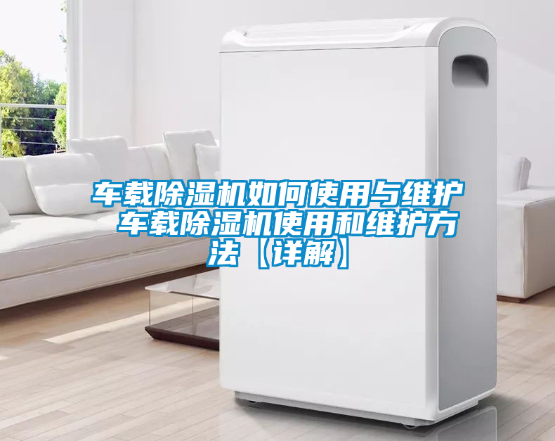 車載除濕機如何使用與維護(hù) 車載除濕機使用和維護(hù)方法【詳解】