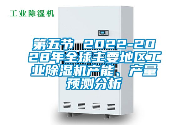 第五節(jié) 2022-2028年全球主要地區(qū)工業(yè)除濕機(jī)產(chǎn)能、產(chǎn)量預(yù)測(cè)分析