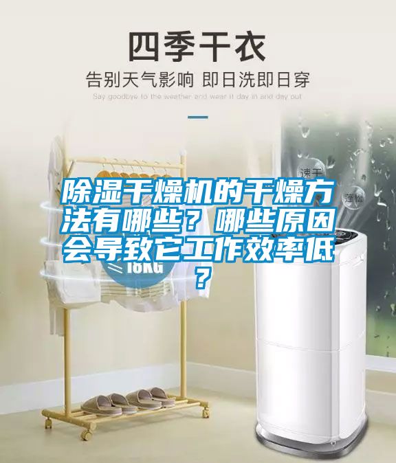 除濕干燥機的干燥方法有哪些？哪些原因會導致它工作效率低？