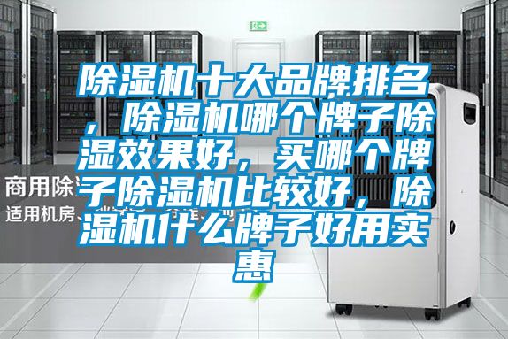 除濕機十大品牌排名，除濕機哪個牌子除濕效果好，買哪個牌子除濕機比較好，除濕機什么牌子好用實惠