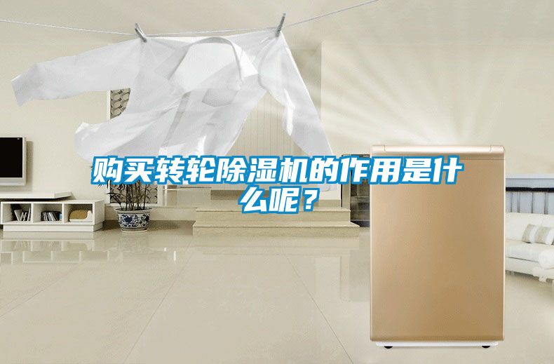 購買轉(zhuǎn)輪除濕機(jī)的作用是什么呢？