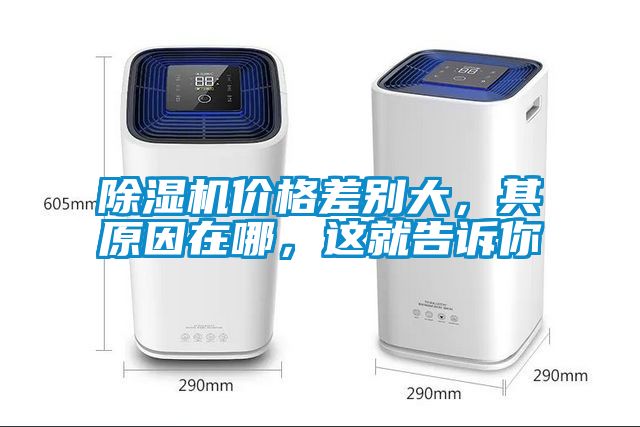 除濕機價格差別大，其原因在哪，這就告訴你