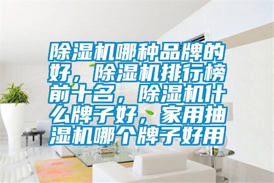 除濕機哪種品牌的好，除濕機排行榜前十名，除濕機什么牌子好，家用抽濕機哪個牌子好用