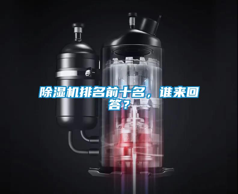 除濕機排名前十名，誰來回答？