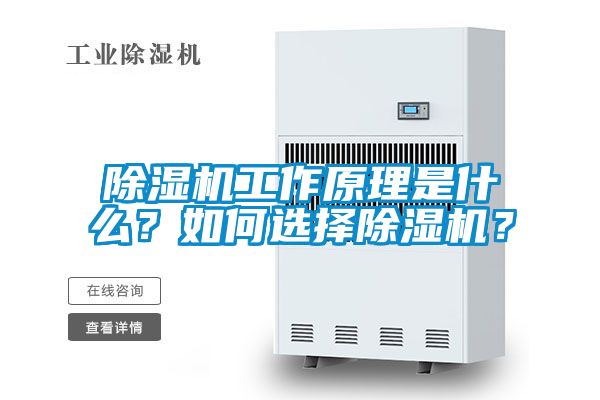 除濕機(jī)工作原理是什么？如何選擇除濕機(jī)？